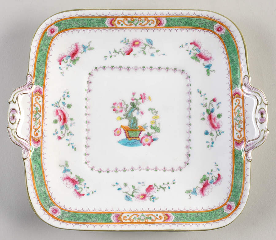 Lilian Handled Cake Plate by Royal Doulton-1