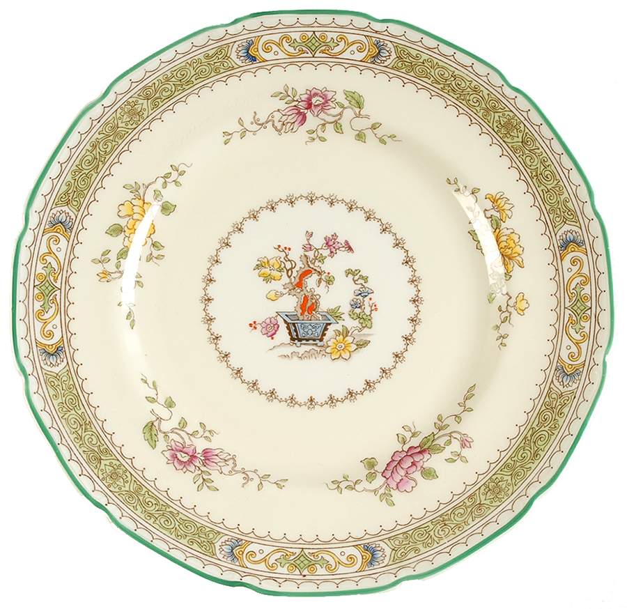 Lillian (Scalloped) Luncheon Plate by Royal Doulton-1