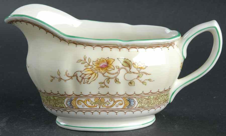 Lillian (Scalloped) Creamer by Royal Doulton-1