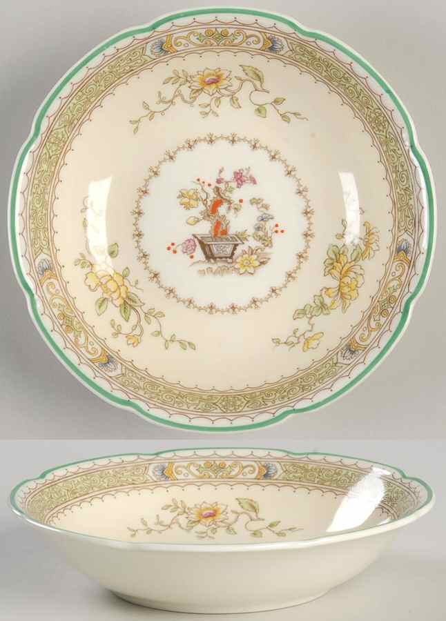 Lillian (Scalloped) Fruit/Dessert (Sauce) Bowl by Royal Doulton-1