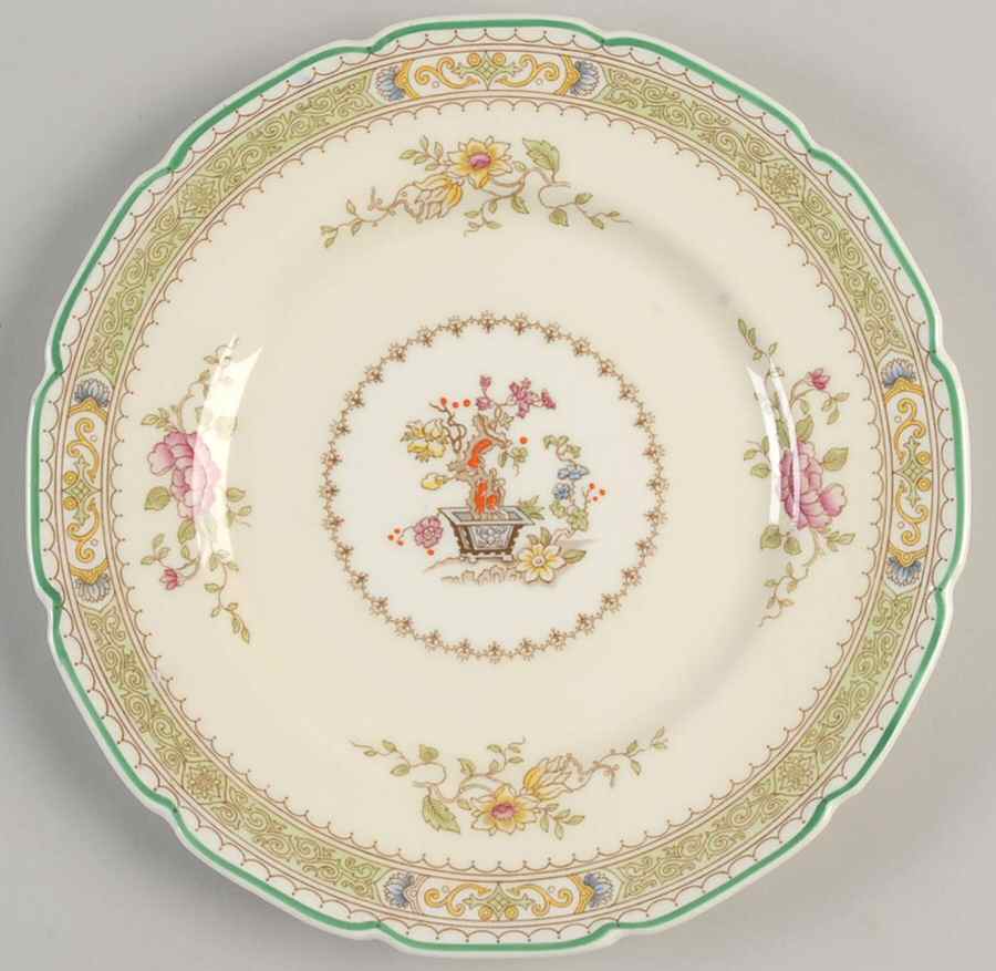 Lillian (Scalloped) Salad Plate by Royal Doulton-1