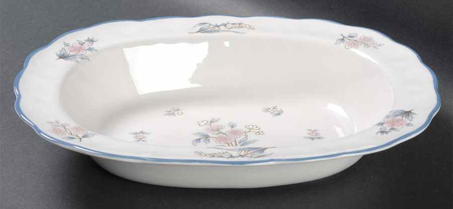 Lincoln 10" Oval Vegetable Bowl by Royal Doulton-1
