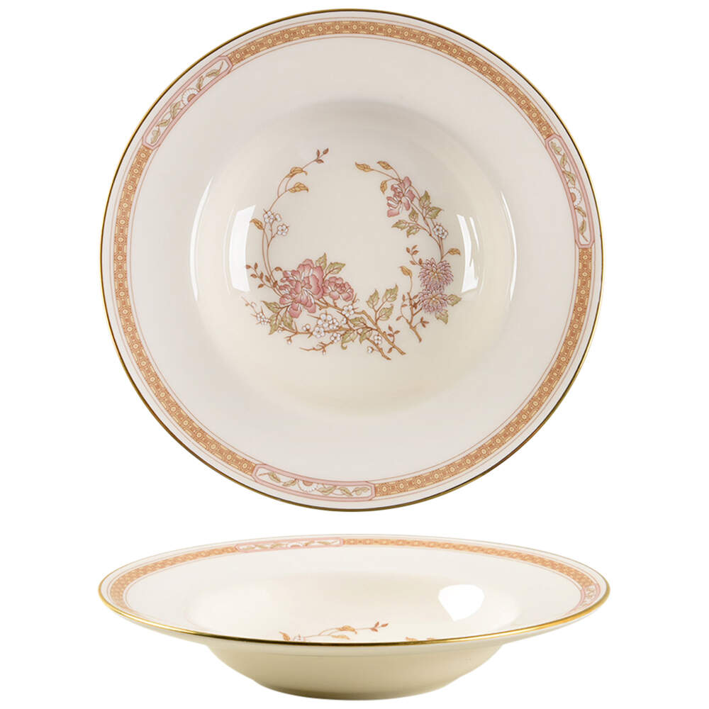 Lisette Rim Soup Bowl by Royal Doulton-1