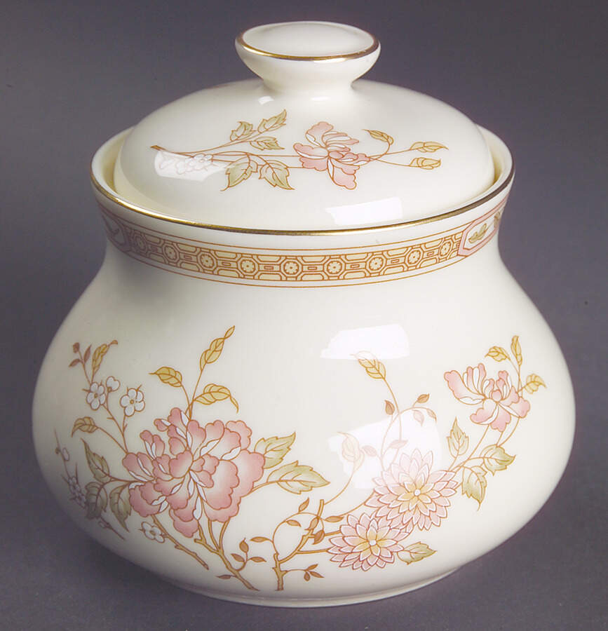Lisette Sugar Bowl & Lid by Royal Doulton-1