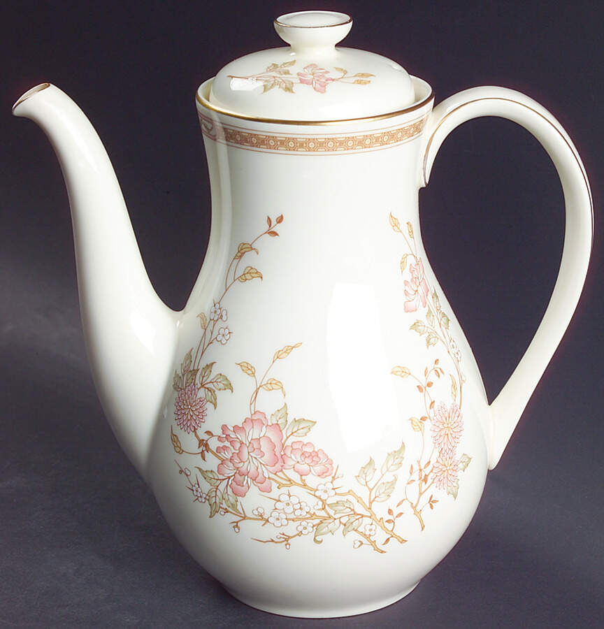 Lisette Coffee Pot & Lid by Royal Doulton-1