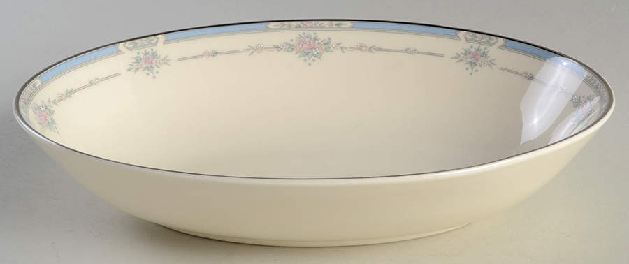 Lisa 9" Oval Vegetable Bowl by Royal Doulton-1