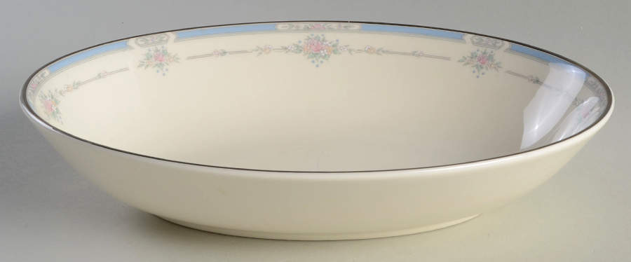 Lisa 9" Oval Vegetable Bowl by Royal Doulton-1