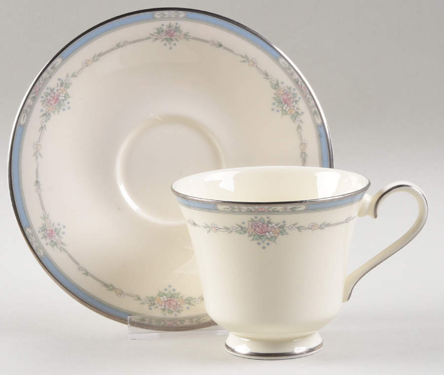 Lisa Footed Cup & Saucer Set by Royal Doulton-1