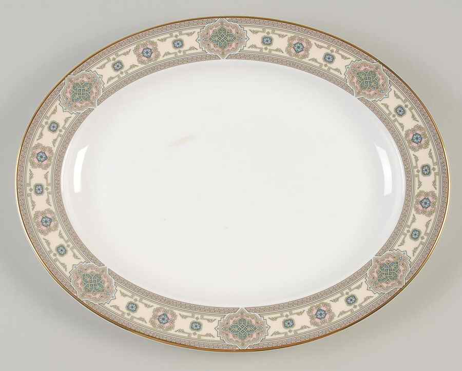 Longwood 13" Oval Serving Platter by Royal Doulton-1