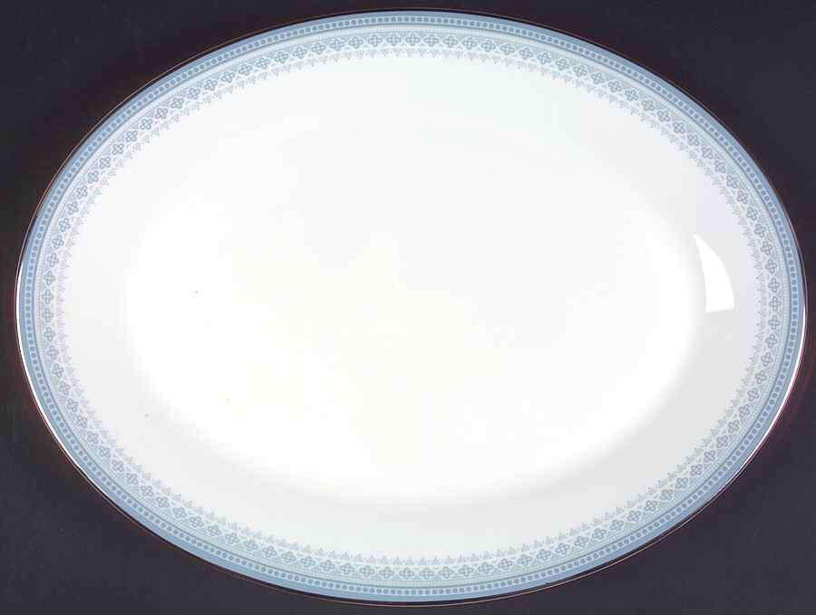 Lorraine 13" Oval Serving Platter by Royal Doulton-1