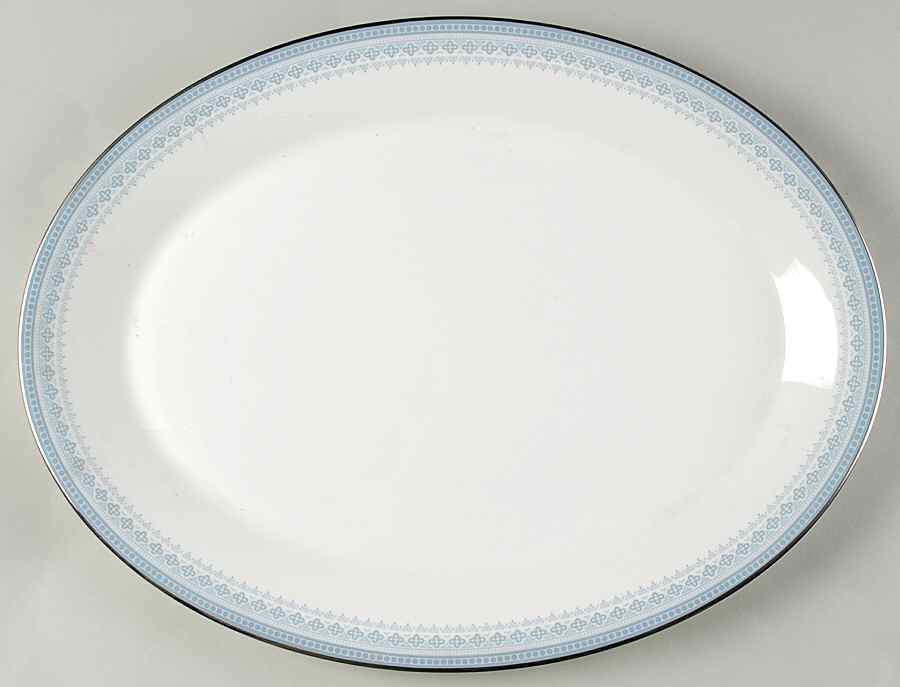 Lorraine 16" Oval Serving Platter by Royal Doulton-1