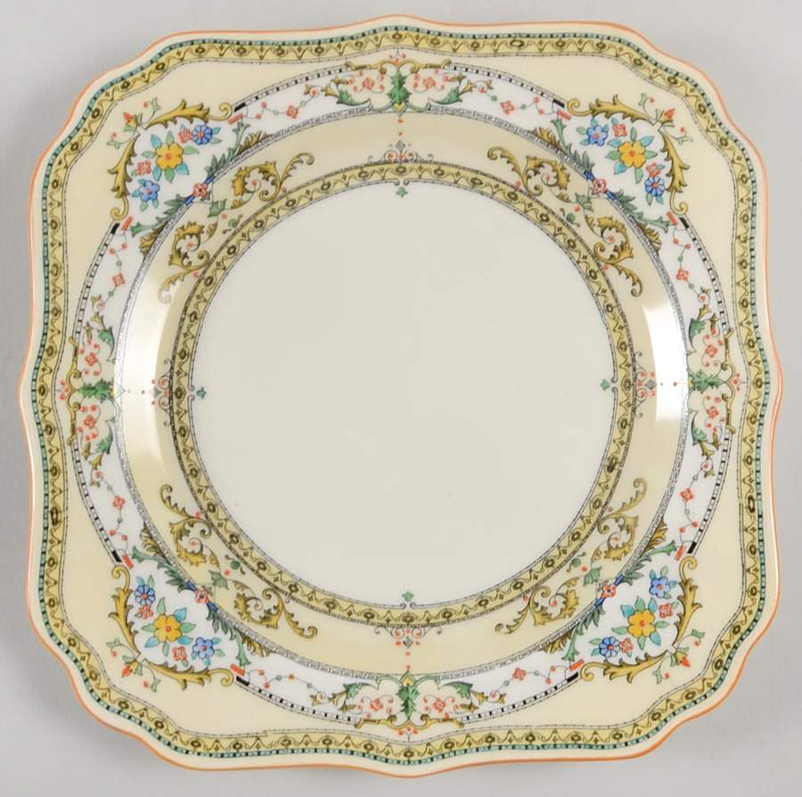 The Lorraine Square Salad Plate by Royal Doulton-1