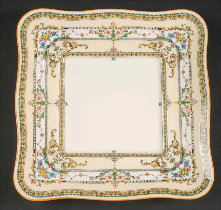 The Lorraine Square Luncheon Plate by Royal Doulton-1