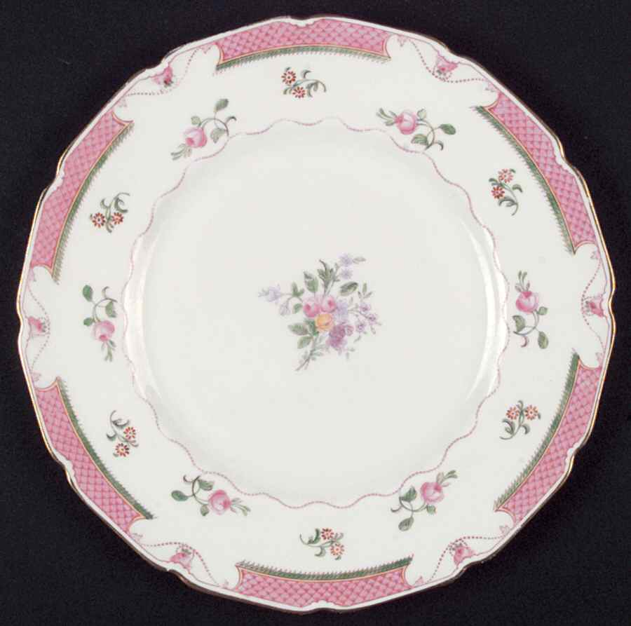 Lowestoft Dinner Plate by Royal Doulton-1