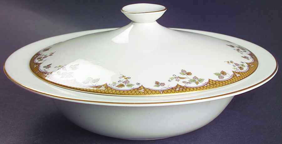 Lynnewood Round Covered Vegetable by Royal Doulton-1