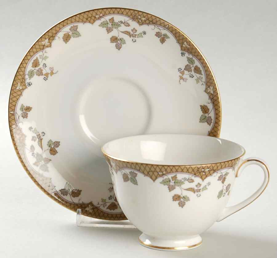 Lynnewood Footed Cup & Saucer Set by Royal Doulton-1