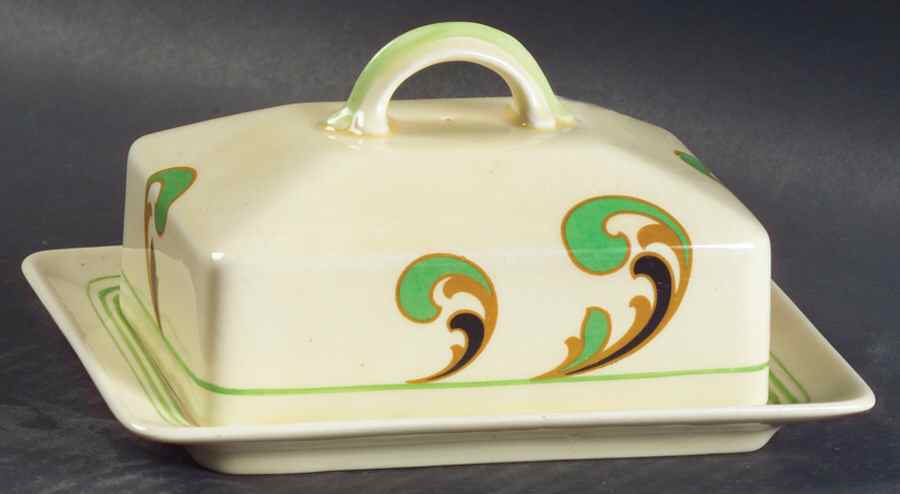 Lynn Square Covered Butter by Royal Doulton-1