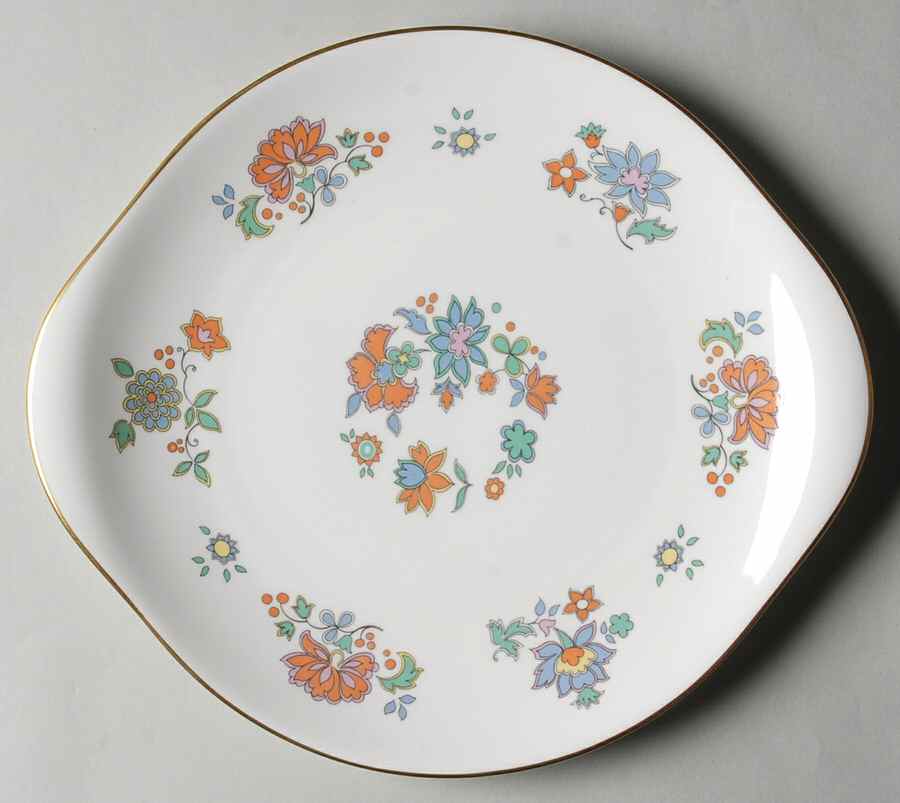 Madrigal Handled Cake Plate by Royal Doulton-1
