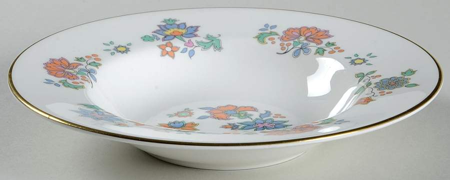 Madrigal Rim Soup Bowl by Royal Doulton-1