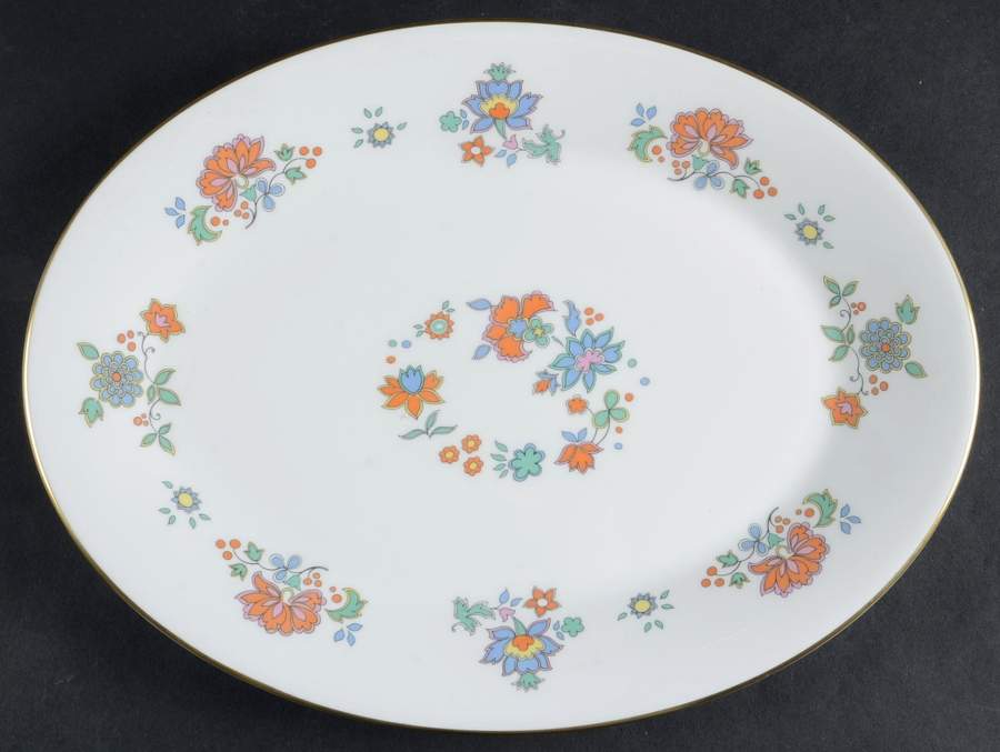 Madrigal 13" Oval Serving Platter by Royal Doulton-1