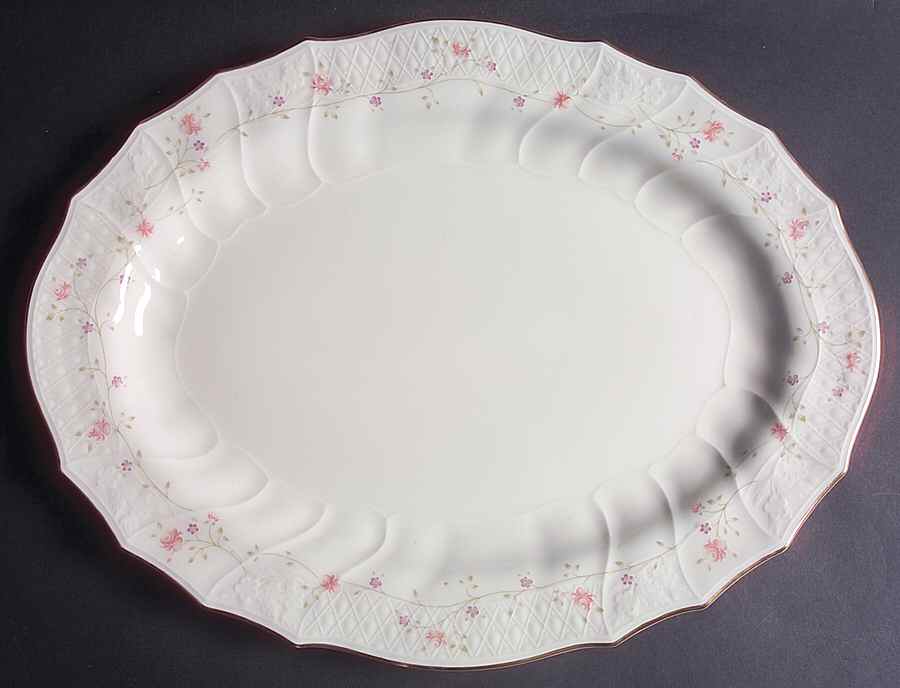 Madeira 16" Oval Serving Platter by Royal Doulton-1