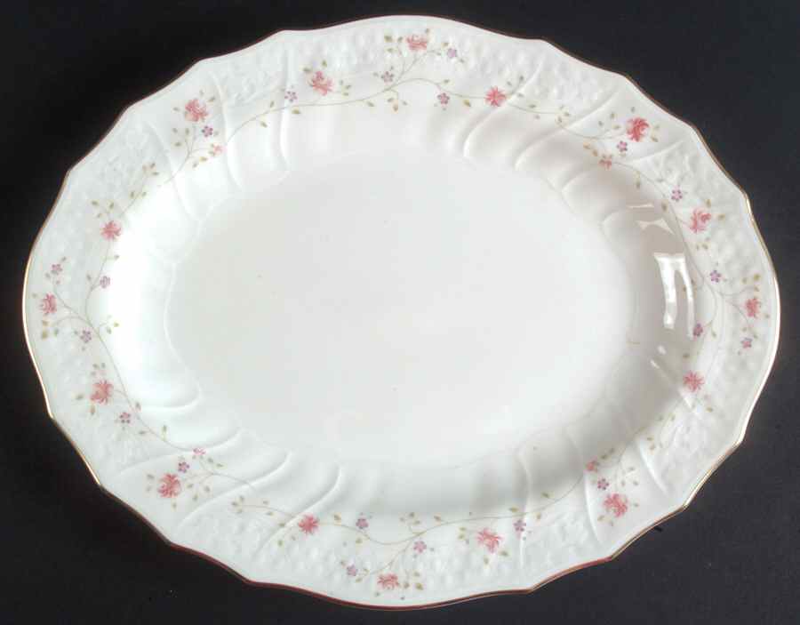Madeira 13" Oval Serving Platter by Royal Doulton-1