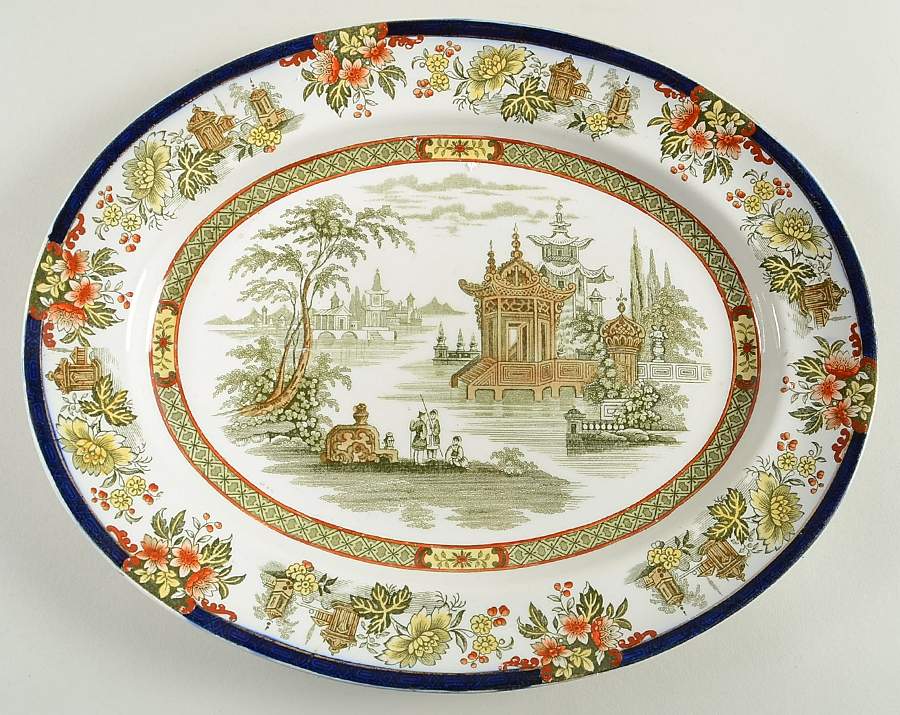Madras 13" Oval Serving Platter by Royal Doulton-1