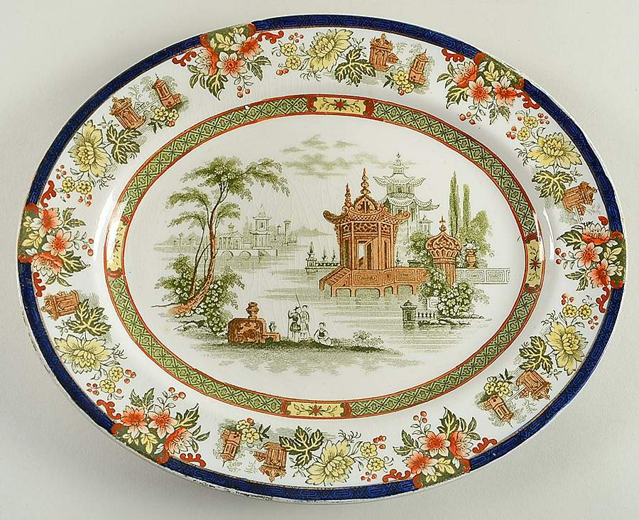Madras 11" Oval Serving Platter by Royal Doulton-1