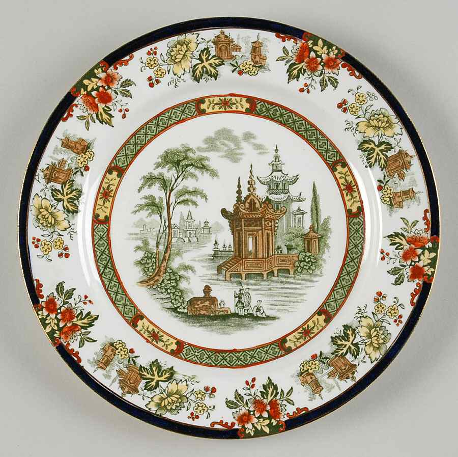 Madras Salad Plate by Royal Doulton-1