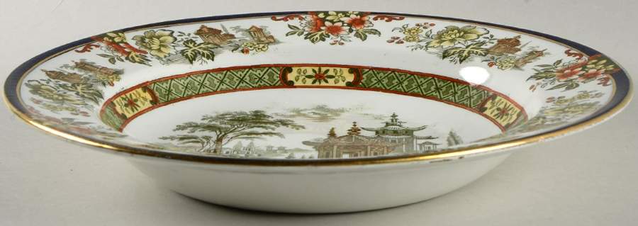 Madras Large Rim Soup Bowl by Royal Doulton-1