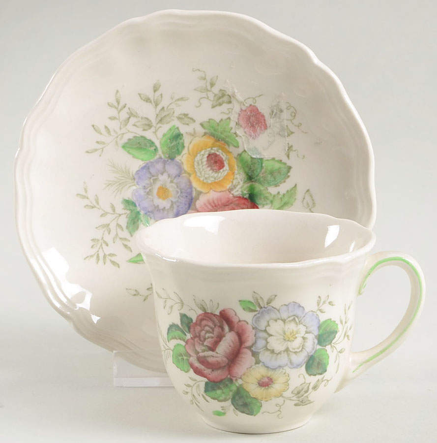 Malvern Flat Demitasse Cup & Saucer Set by Royal Doulton-1