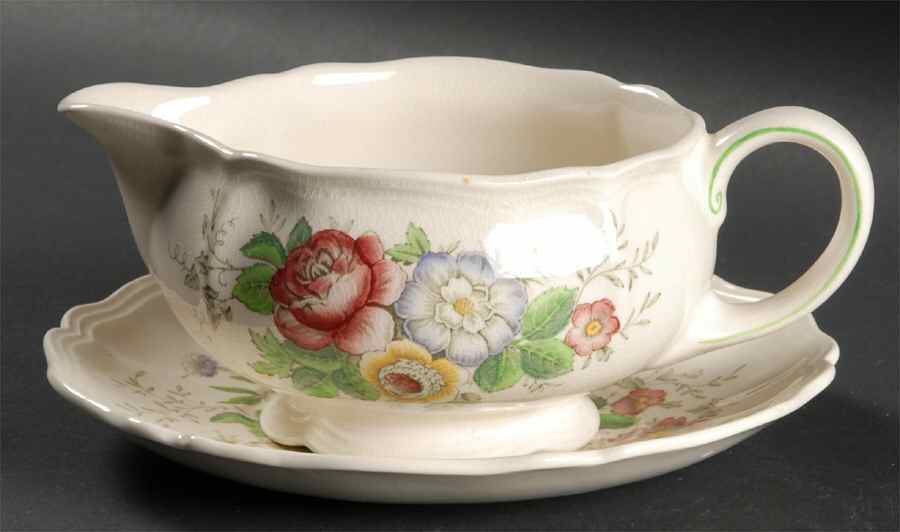 Malvern Round Gravy Boat & Underplate by Royal Doulton-1