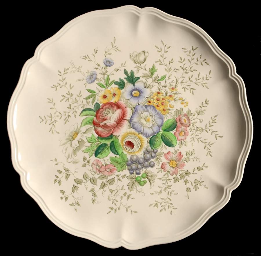 Malvern 15" Chop Plate (Round Platter) by Royal Doulton-1