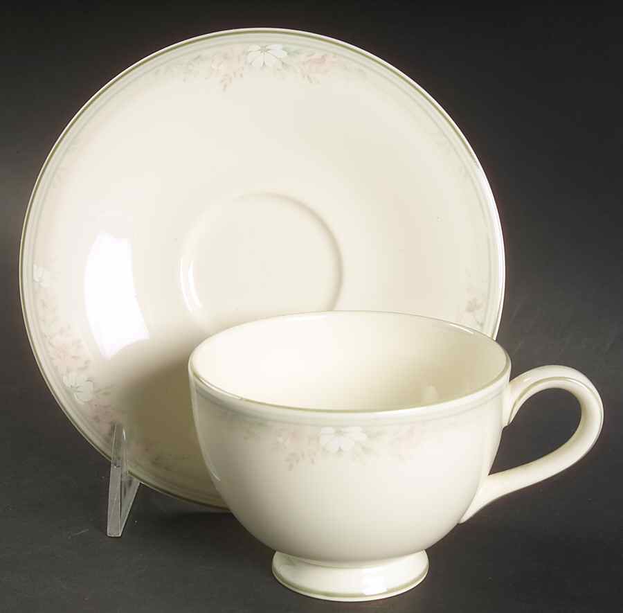 Matinee Micro Footed Cup & Saucer Set by Royal Doulton-1