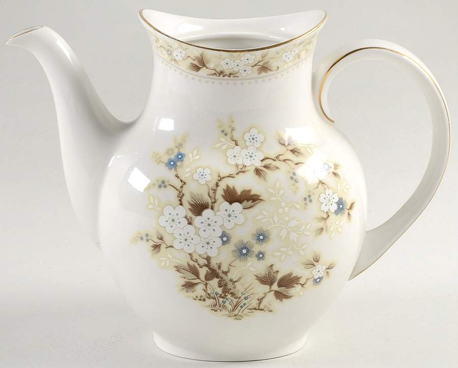 Mandalay Coffee Pot No Lid by Royal Doulton-1