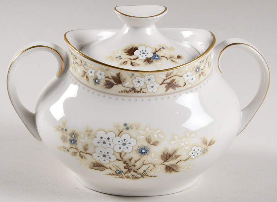 Mandalay Sugar Bowl & Lid by Royal Doulton-1