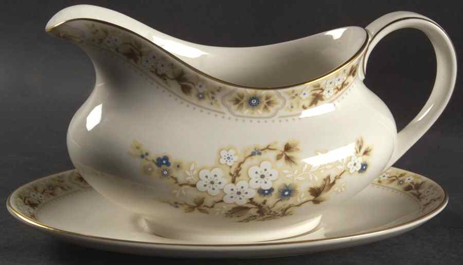 Mandalay Gravy Boat & Underplate by Royal Doulton-1