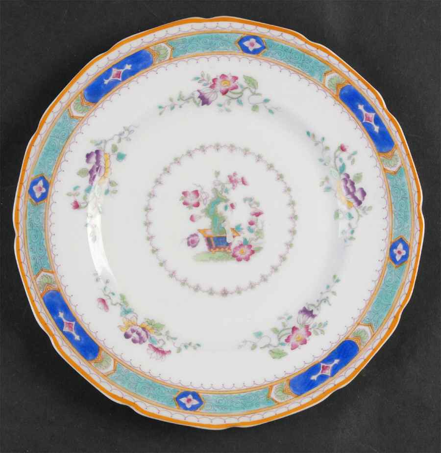 Mandarin (Scalloped) Luncheon Plate by Royal Doulton-1