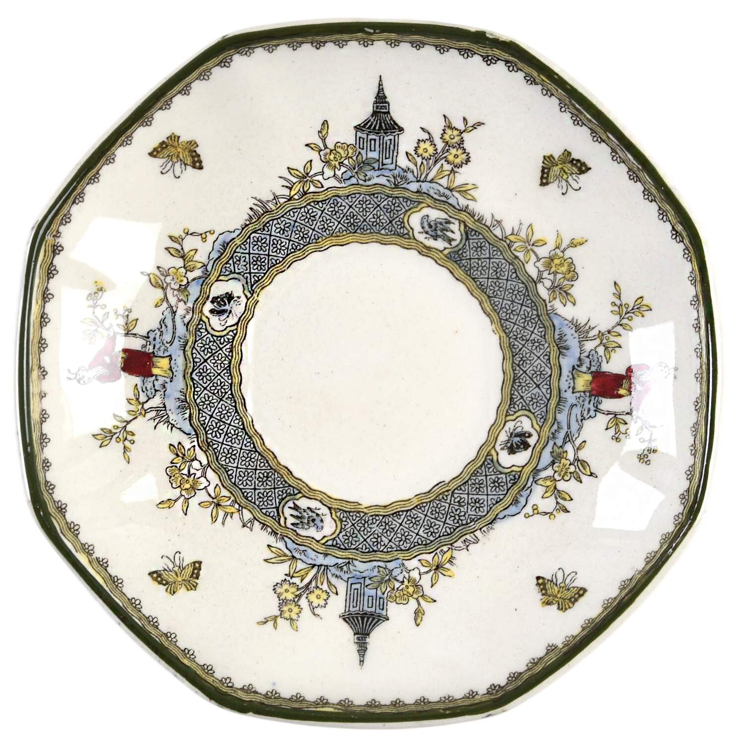 Mandarin Saucer for Demitasse Cup by Royal Doulton-1