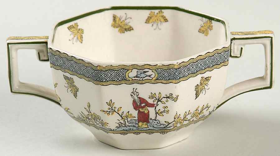 Mandarin Flat Bouillon Cup by Royal Doulton-1