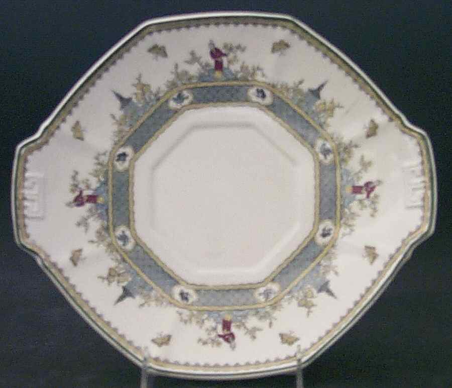 Mandarin Handled Cake Plate by Royal Doulton-1