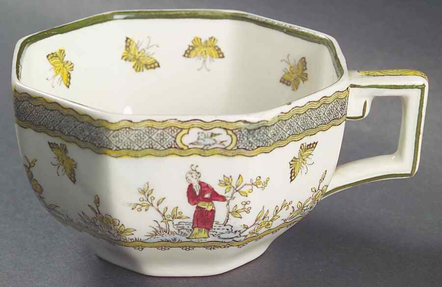 Mandarin Flat Cup by Royal Doulton-1