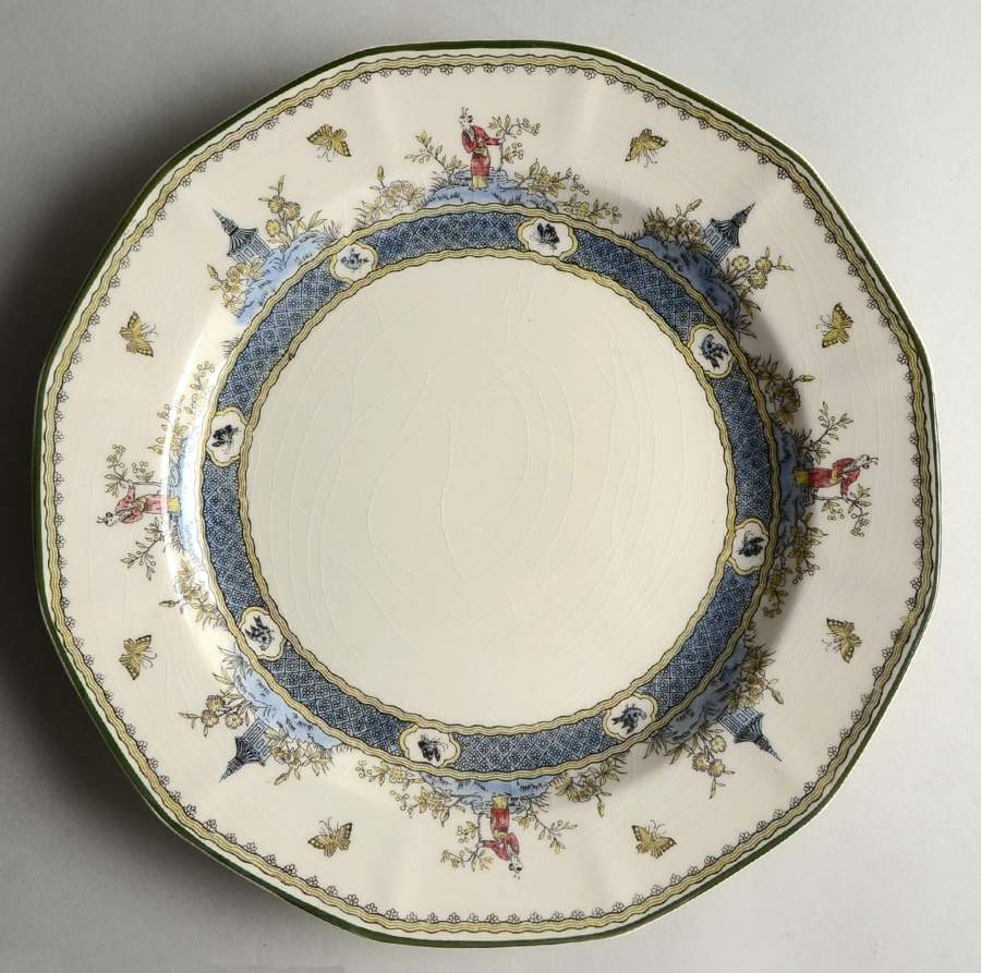 Mandarin 12" Chop Plate (Round Platter) by Royal Doulton-1