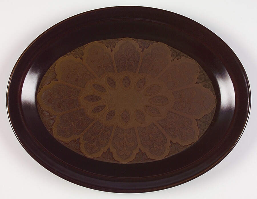 Marbella 13" Oval Serving Platter by Royal Doulton-1
