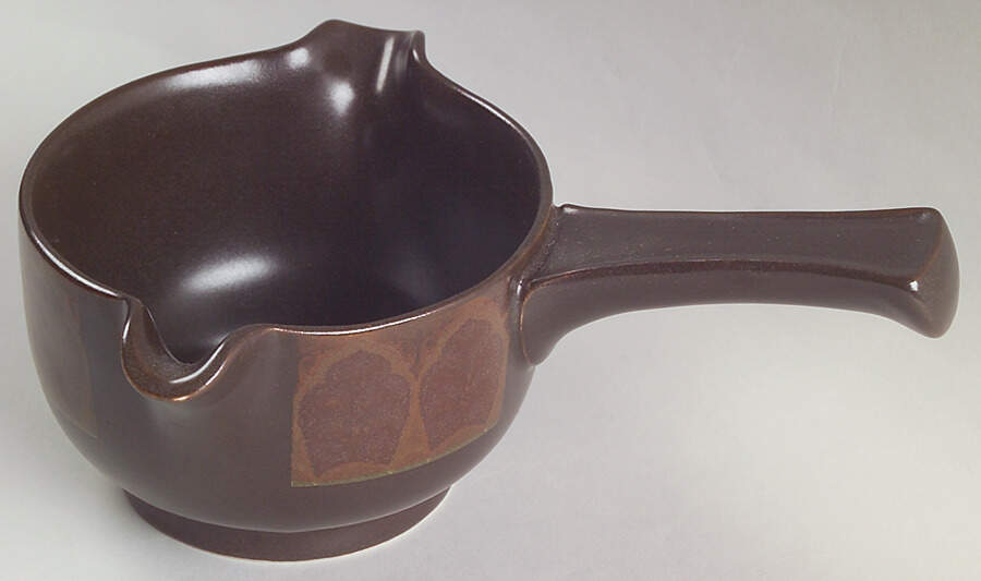 Marbella Gravy Boat w/Stick Handle by Royal Doulton-1