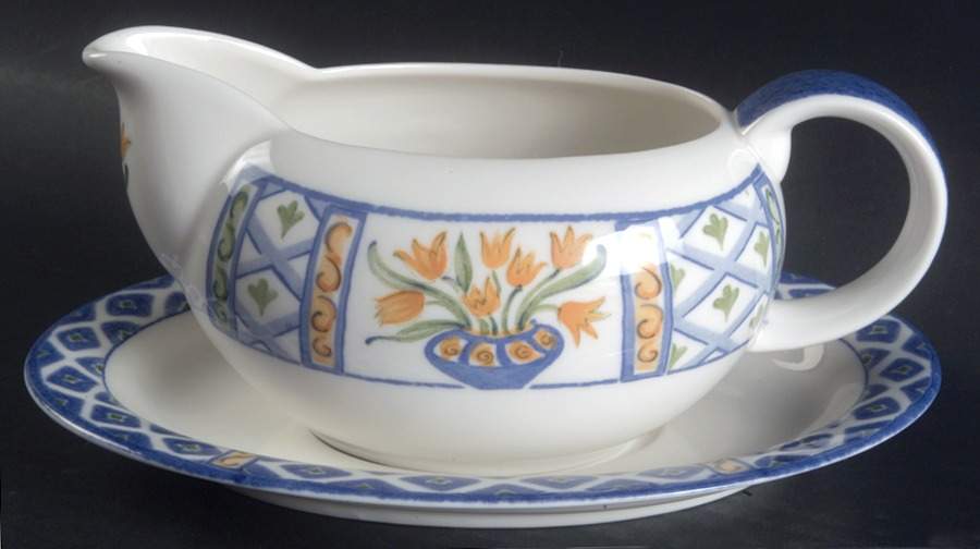 Marisol Gravy Boat & Underplate by Royal Doulton-1
