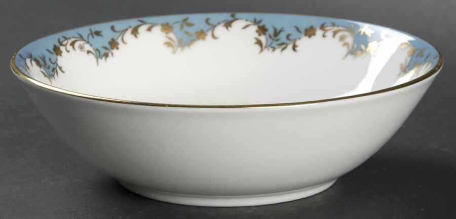 Marlborough Light Blue Fruit/Dessert (Sauce) Bowl by Royal Doulton-1