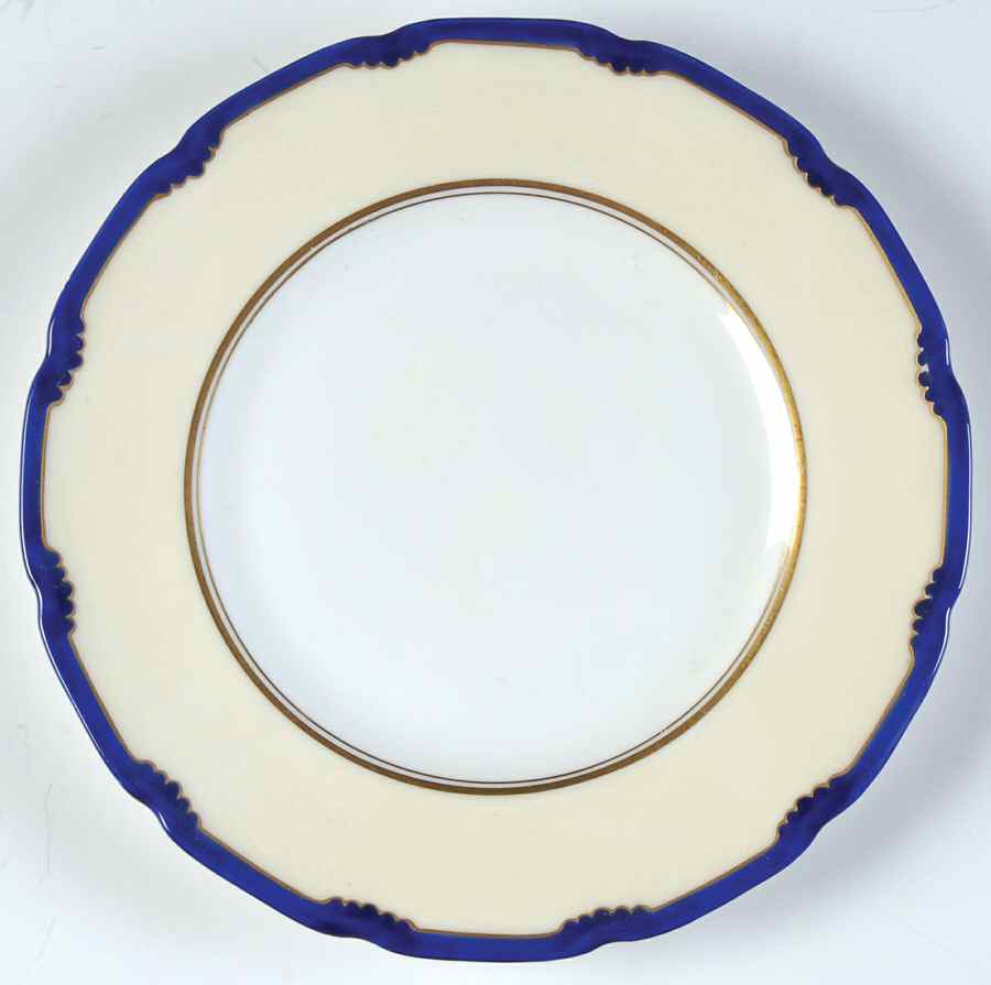 Marlborough Cobalt Blue Bread & Butter Plate by Royal Doulton-1