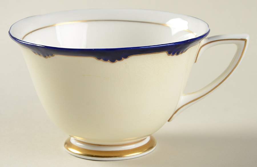 Marlborough Cobalt Blue Footed Cup by Royal Doulton-1
