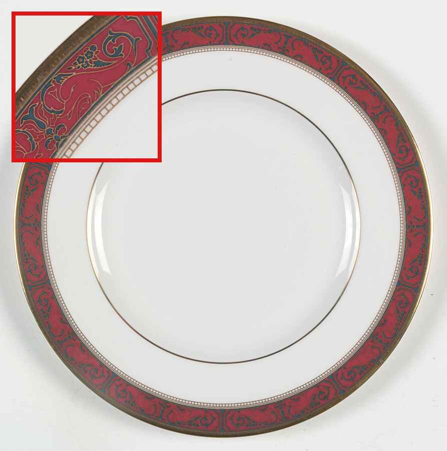 Martinique Salad Plate by Royal Doulton-1